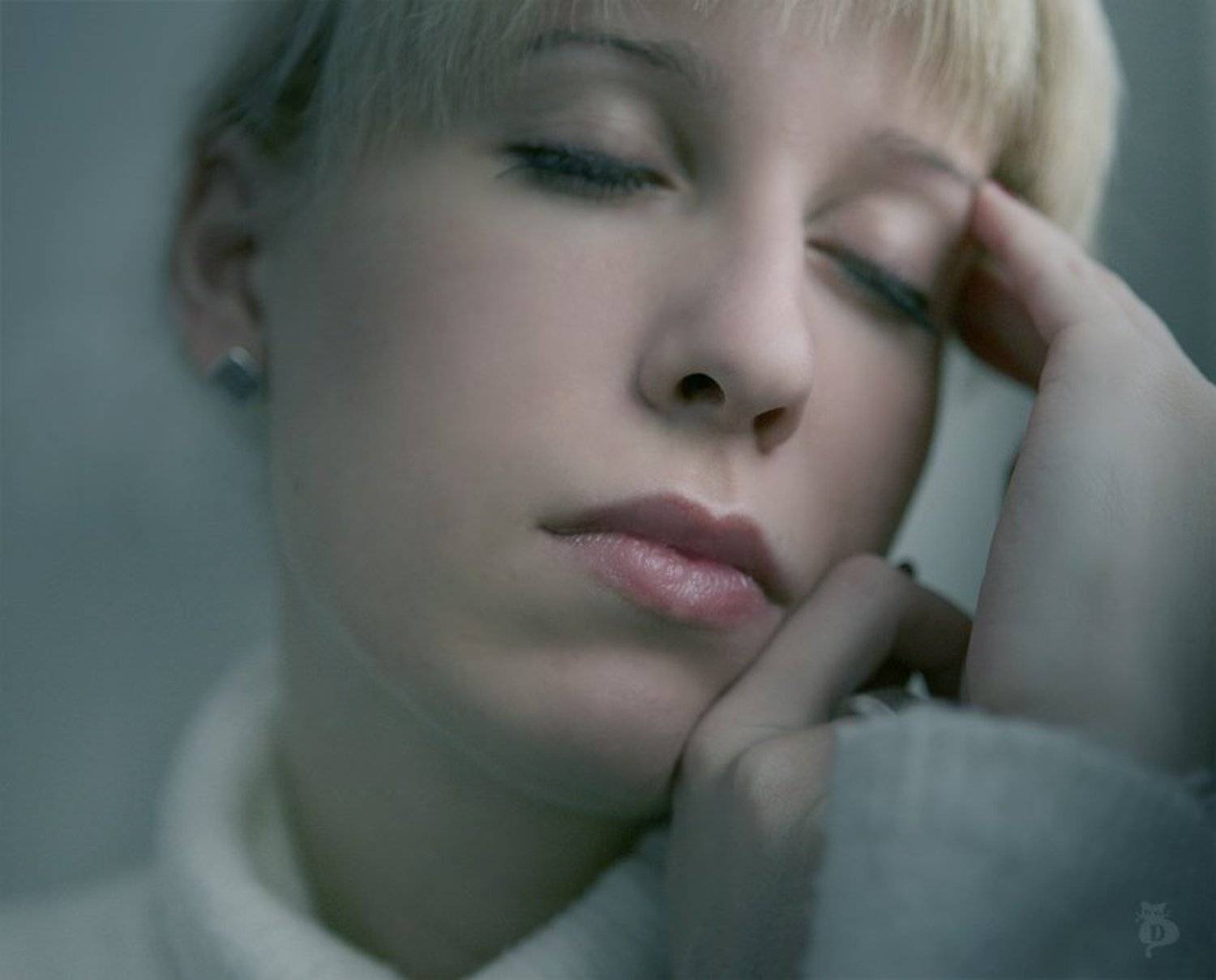 автопортрет, девушка, мысли, зимний, сон, ты, Darn Cat