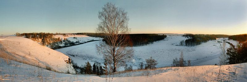 немда, зима, холод ,береза Холодно и одиноко мне ... фото превью