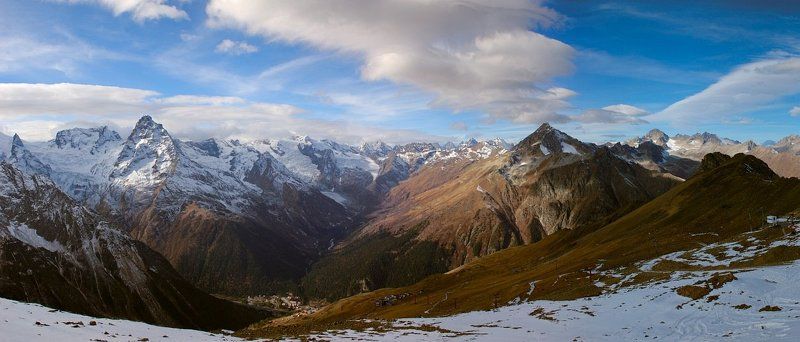 Домбайская поляна фото превью