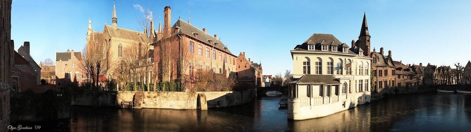 фото, европа, панорама, бельгия, брюгге, Ольга Горелова