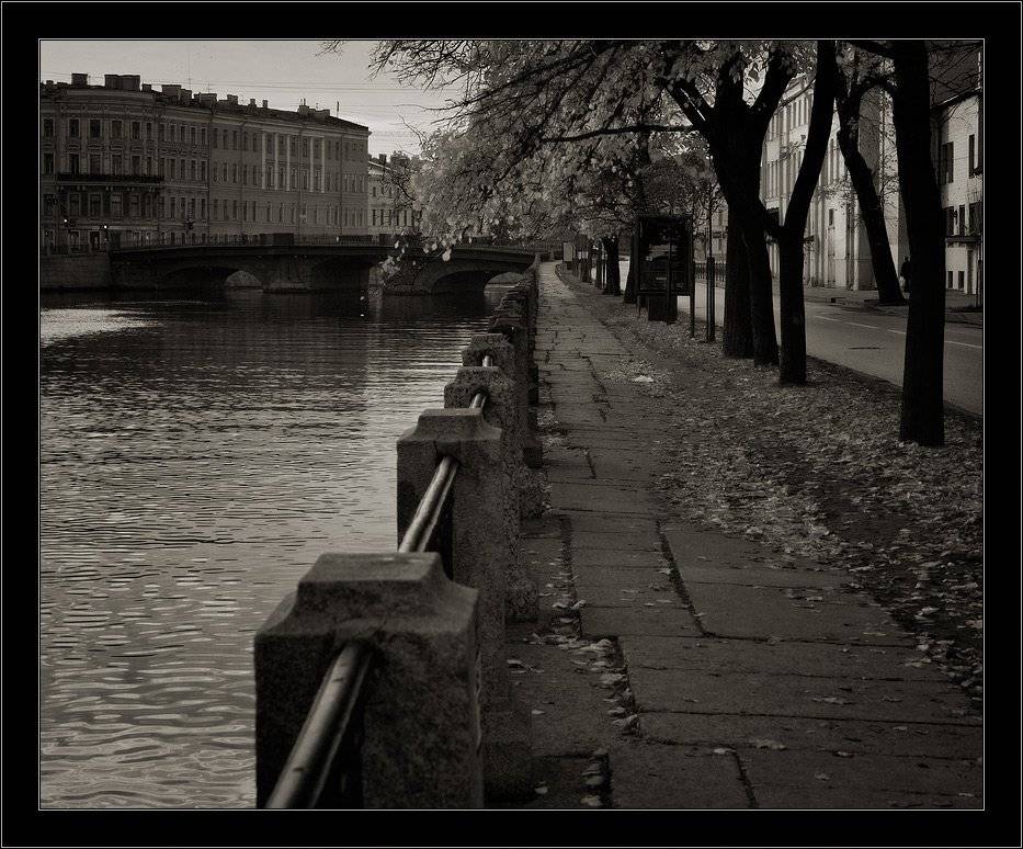 петербург, фонтанка, осень, Kirill Shapovalov