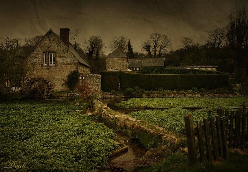 франция, виль-де-роз, сказка, мельница, водяная, городок, сказ Сказ о водяной мельнице фото превью