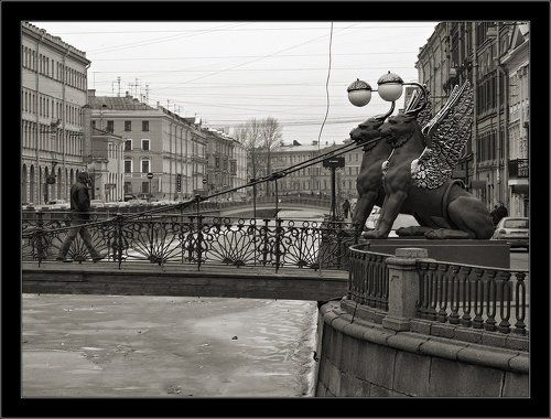 Зарисовка про Банковский мостик #2