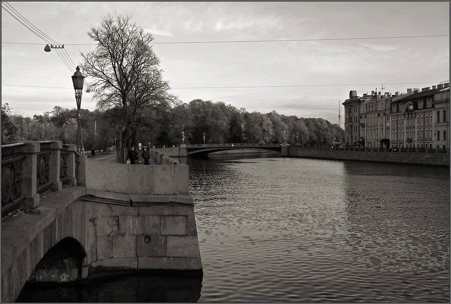 петербург, фонтанка, осень, утро, Kirill Shapovalov