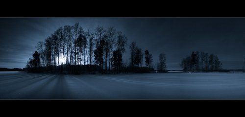 Январь на Вуоксе