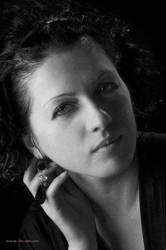 анфиса,иванова,аня,портрет,глаза,свет,тень, Александр Путев