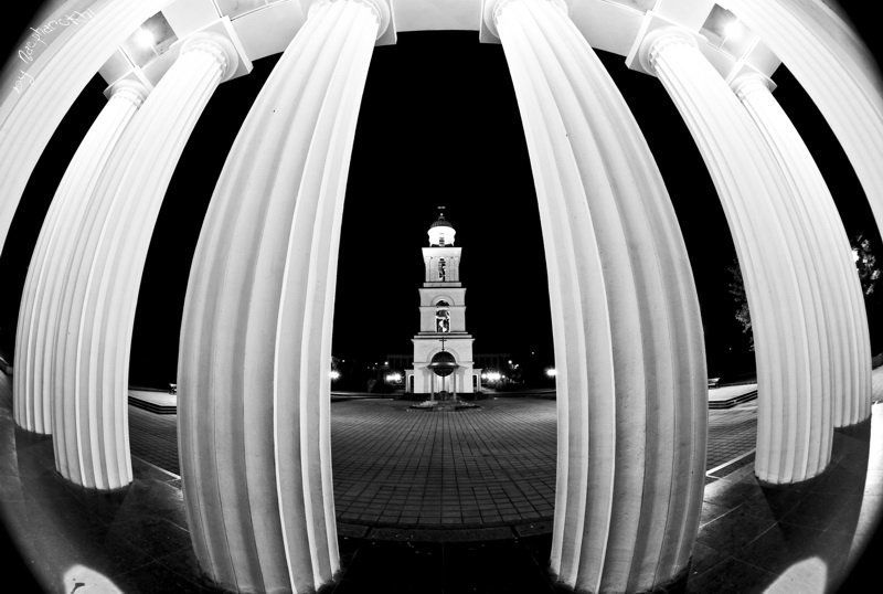 колокольня, собор, колонны, центр, кишинёв .-: A :-. фото превью