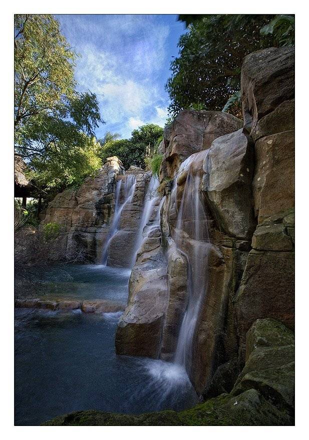 тоже, зимний, водопад, Nx