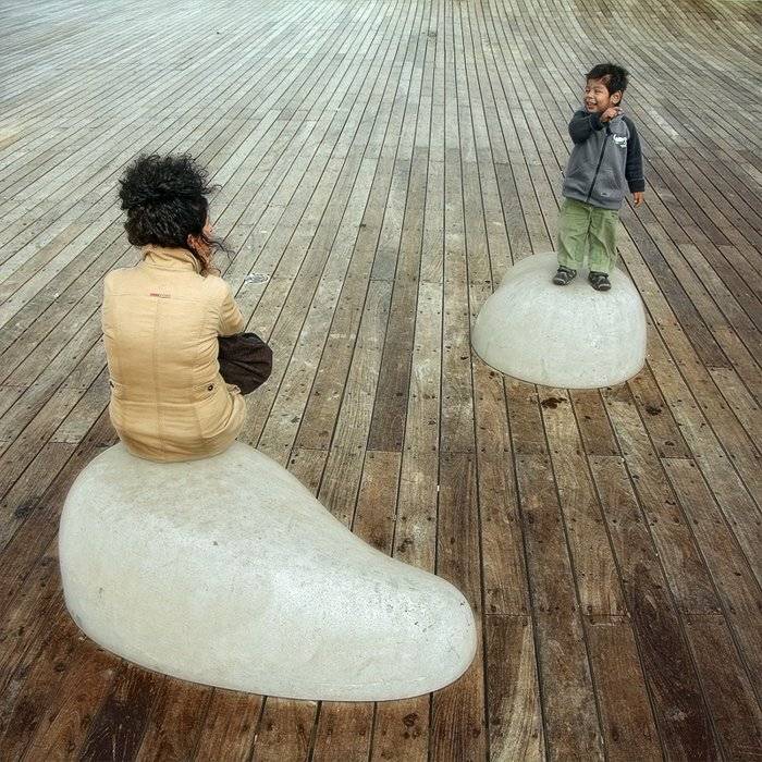 мама, сын, набережная, тель-авив, израиль, Bobsfog