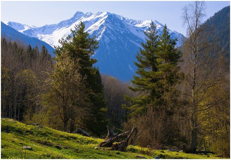Вечереет в предгорье фото превью