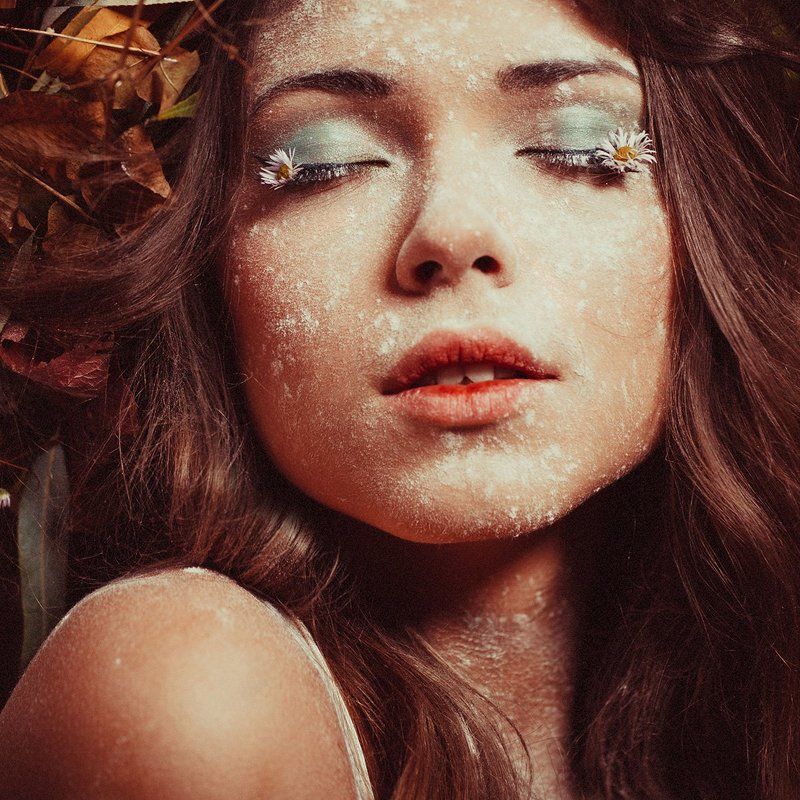 Голубов, Осень, Портрет девушки, Харьков Осень фото превью