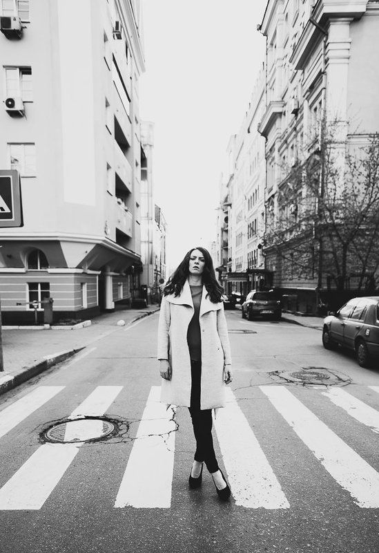Anna Vesna, Bw, City, D600, D700, Model, Moscow, Nikon, Portrait, Russia, Street, Vitaly Zimarin, Vzimarin, весна, город, портрет, улица Anna фото превью