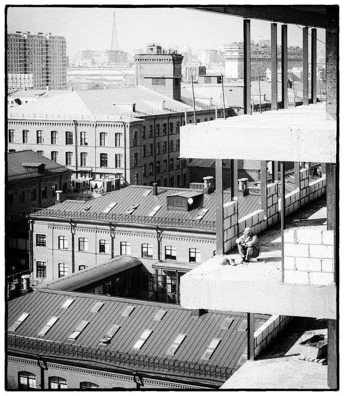 По следам Чарльза Эббетса и Люиса Хайна. Строитель небоскрёбов. фото превью