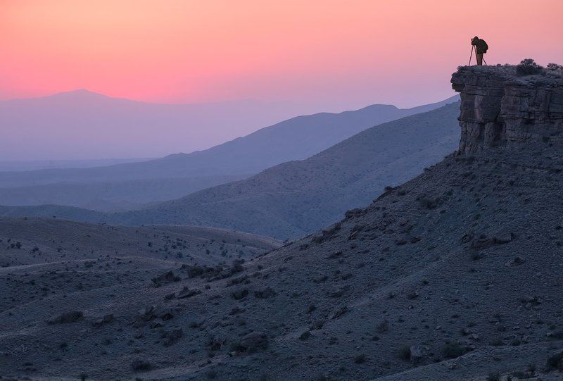 Армения, Горы, Природа Как сфотографировать розовый закат... фото превью