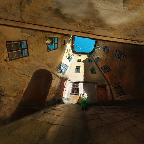 Windows look to the sky