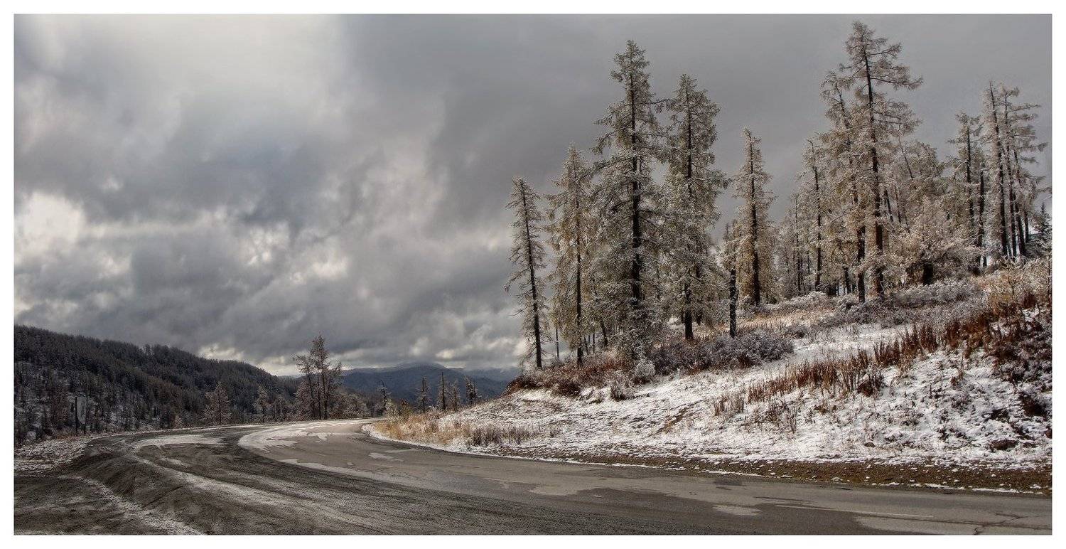 перевал, снег, Галина Хвостенко