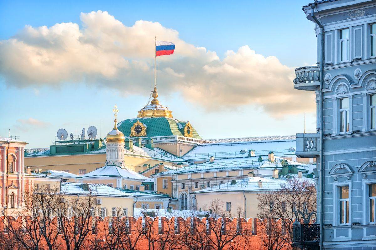 москва, кремль, флаг, Юлия Батурина