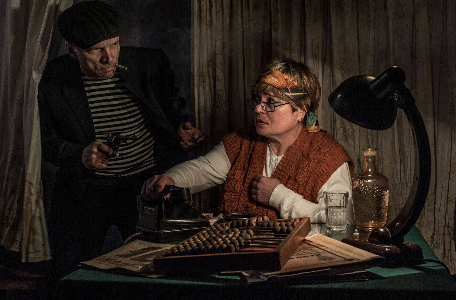 постановочная фотография, ретро, Виктор Черкасов