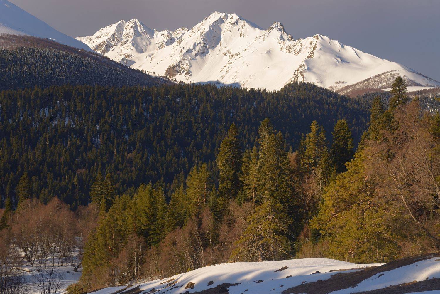 горы весна рассвет архыз, Александр Жарников
