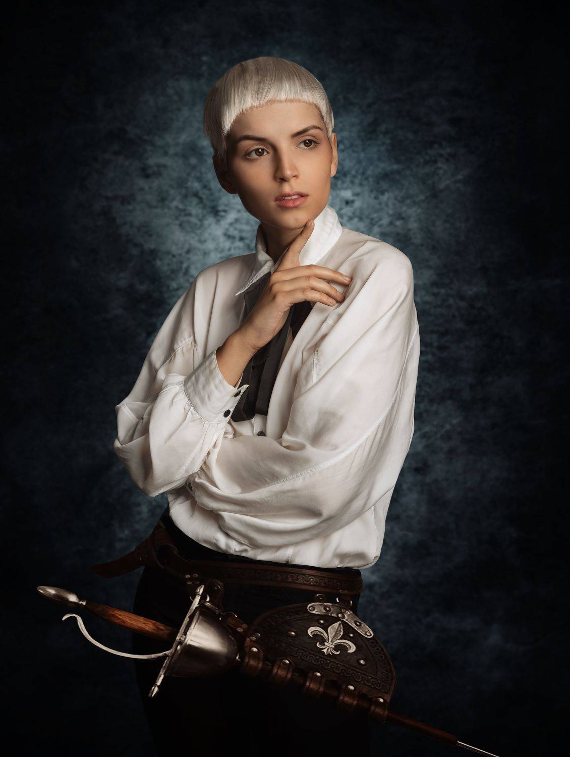 студийный портрет, красивая девушка, женский портрет, концептуальное, Зураб Бабаев