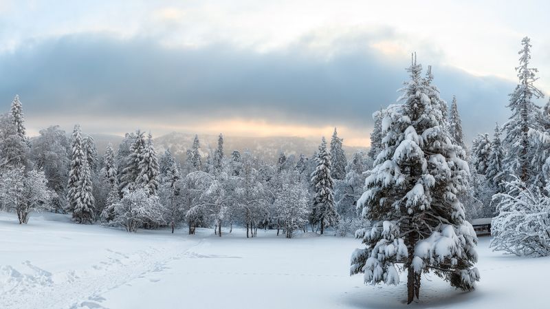 Таганай, Златоуст Морозное утро фото превью