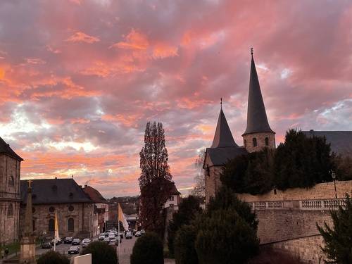 St. Michael's church of the 9th century in Fulda Hesse Germany