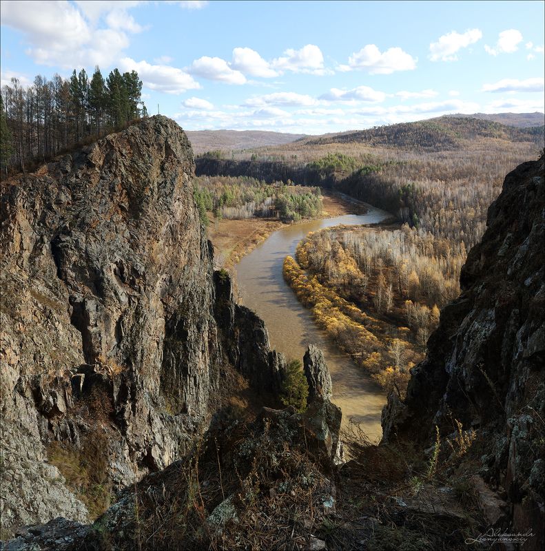 забайкальский край, чита скала любви, ульдурга р.Ульдурга и Скала Любви фото превью