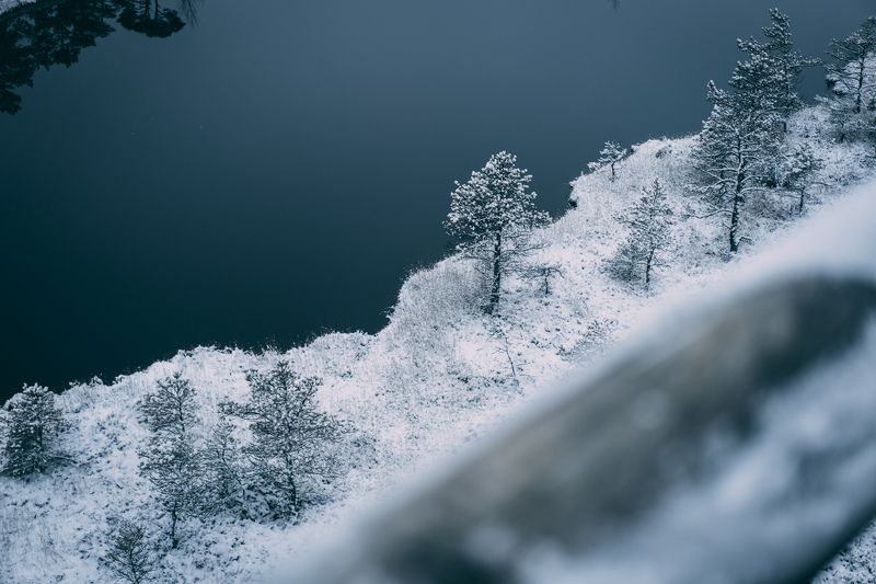 winter, sky, outdoor, new, frost, cover, environment, natural, snowy, beautiful, frozen, ice, forest, season, snow, nature,  Cold winter landscape frozen snow swamp Kemeri фото превью