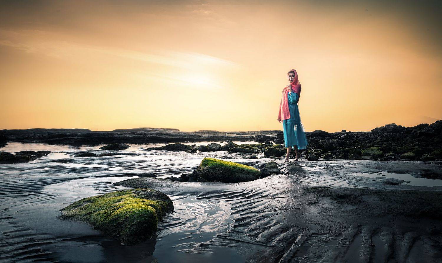 海滩, 好 风如水