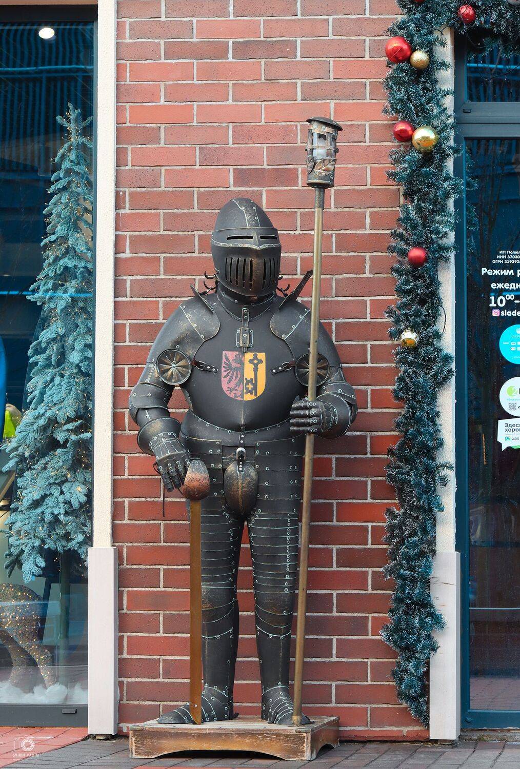 сладенбург, рыцарь, объект, железный, калининград, достопримечательность, воин, охрана, 2022год, фотография, тридевятое царство, Vadim Svirin