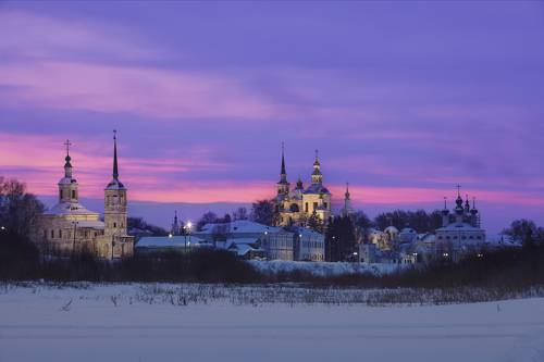 Великий Устюг. За час до рассвета.