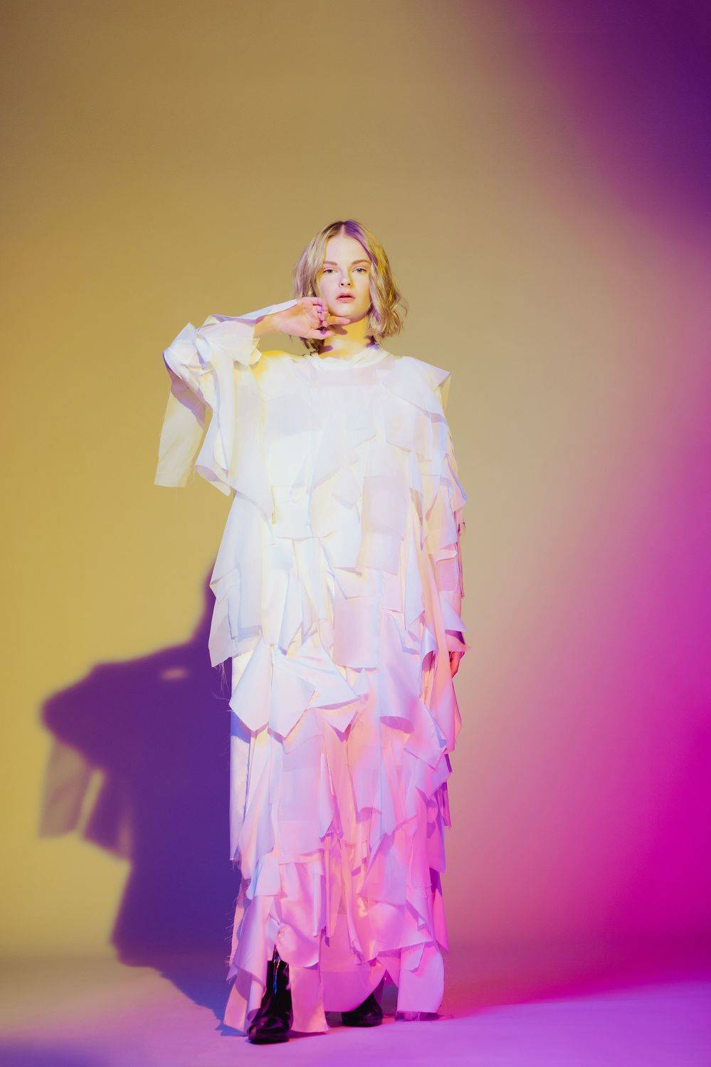 портрет, красота, женский портрет, мода, portrait, fashion, цветной свет,, Даша Ревинна