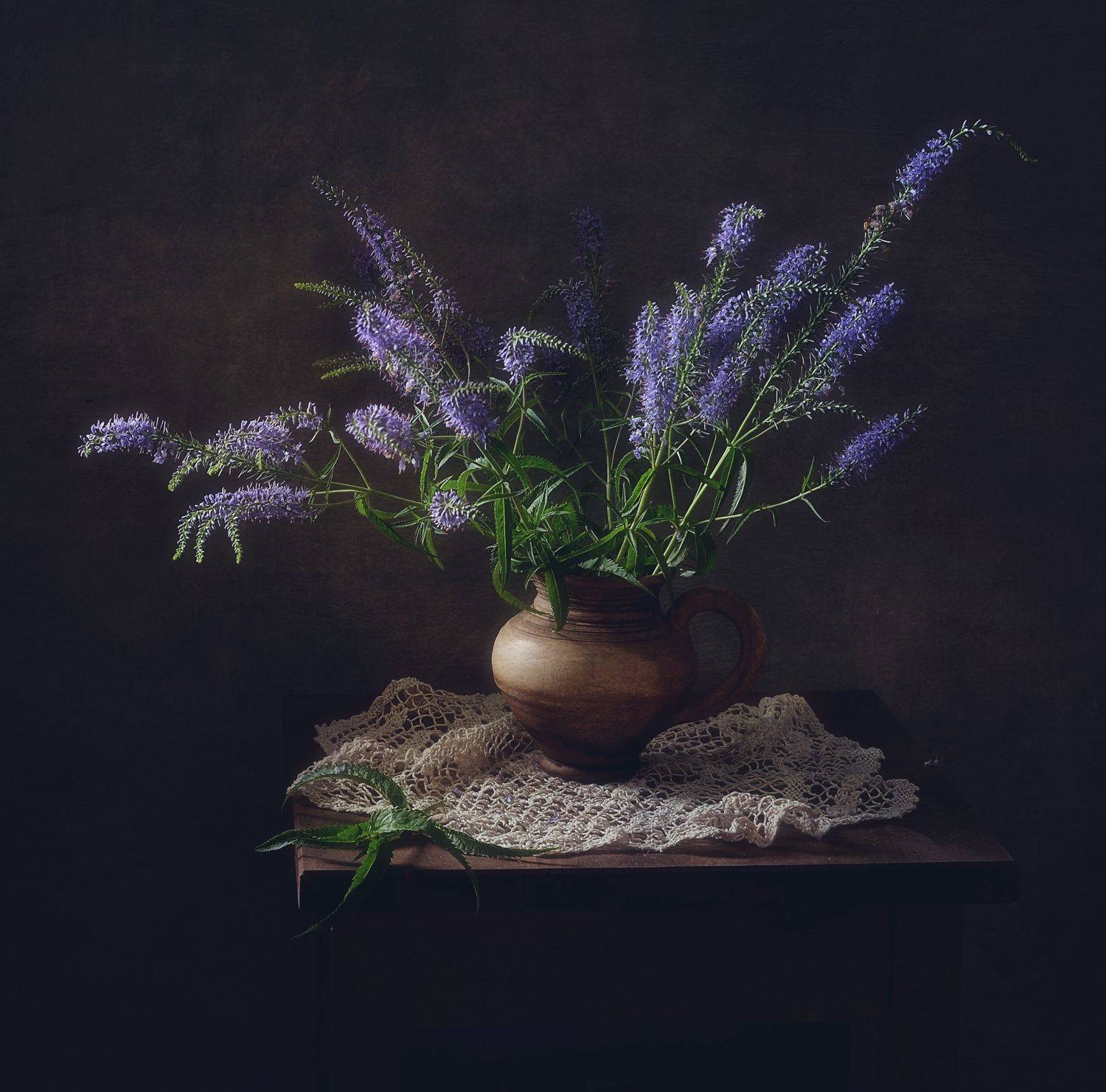 натюрморт,композиция,вероника,цветы,лето, Наталия К