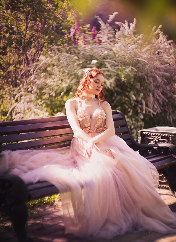 портрет, цветение, весенняя, гелиос, женский портрет, нимфа, сказочная фотосъемка, москва Ксения ... весна фото превью