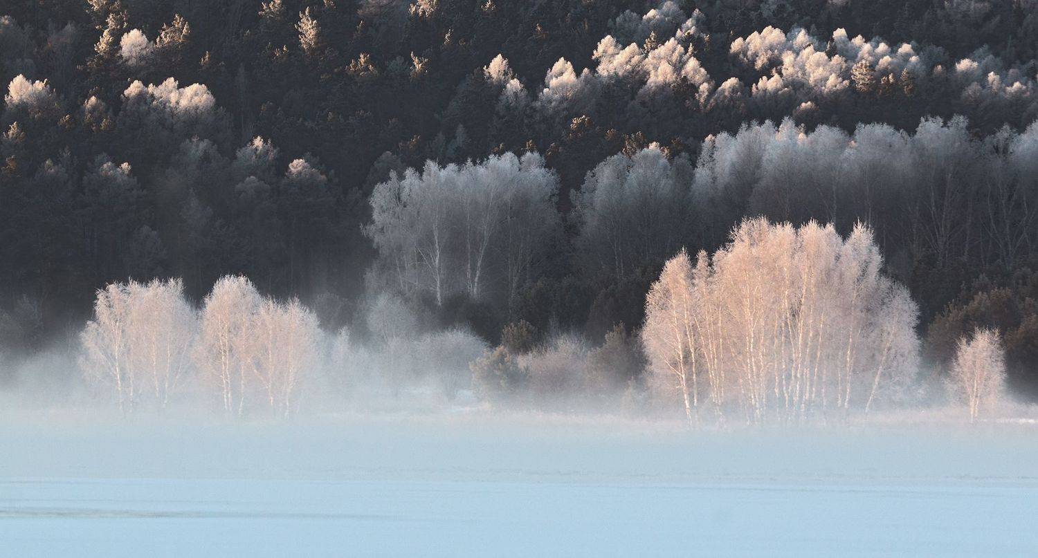 Иркутское водохранилище рассвет, Андрей Таничев