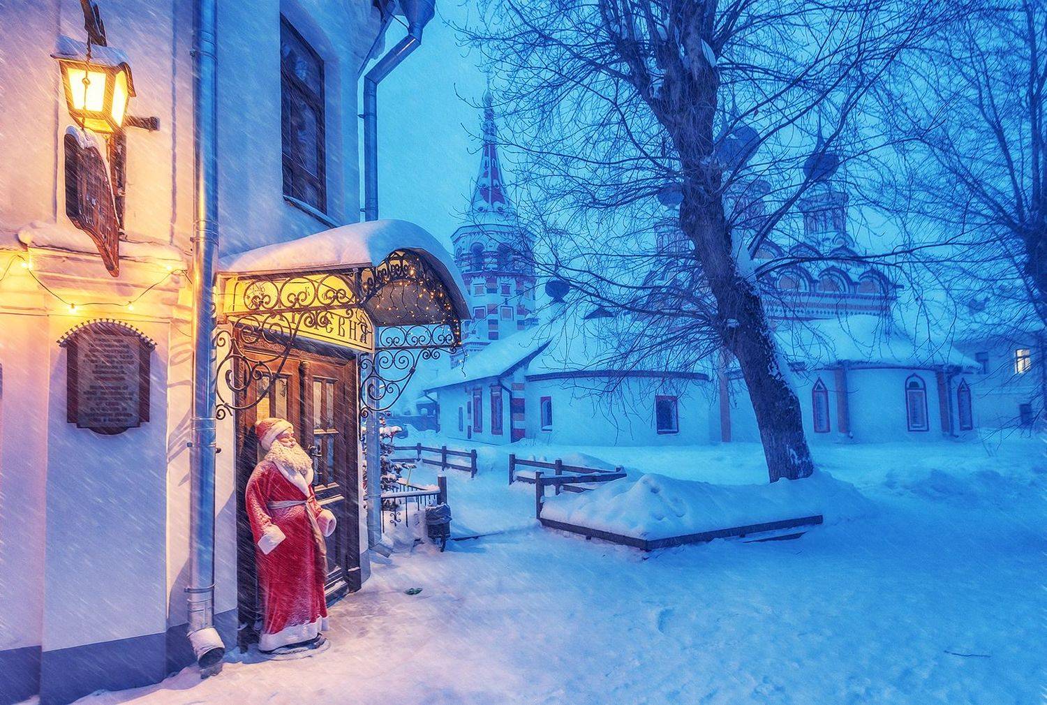 суздаль, снег, метель, Владимир Липецких