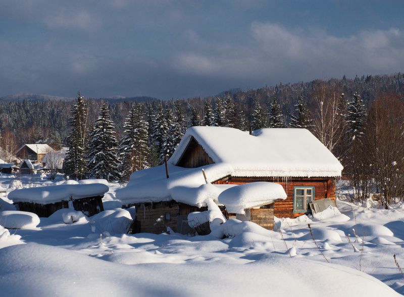кузбасс, сибирь, междуреченск, майзас Деревенские зарисовки фото превью