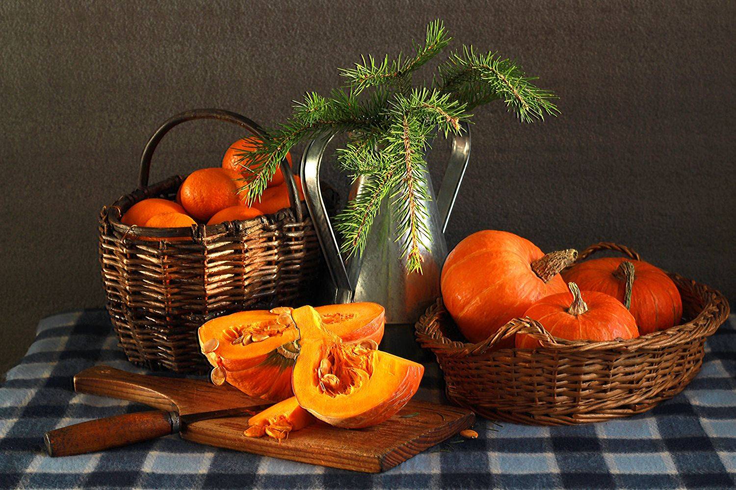 натюрморт, фотонатюрморт, фрукты, овощи, тыква, мандарины, наталья казанцева, Наталья Казанцева