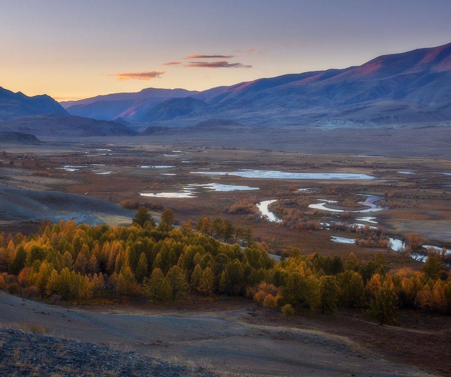 алтай, горы, осень, Алексей Марголин