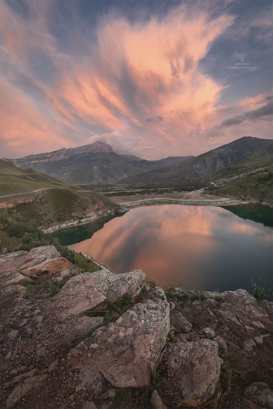 Краски горных закатов фото превью