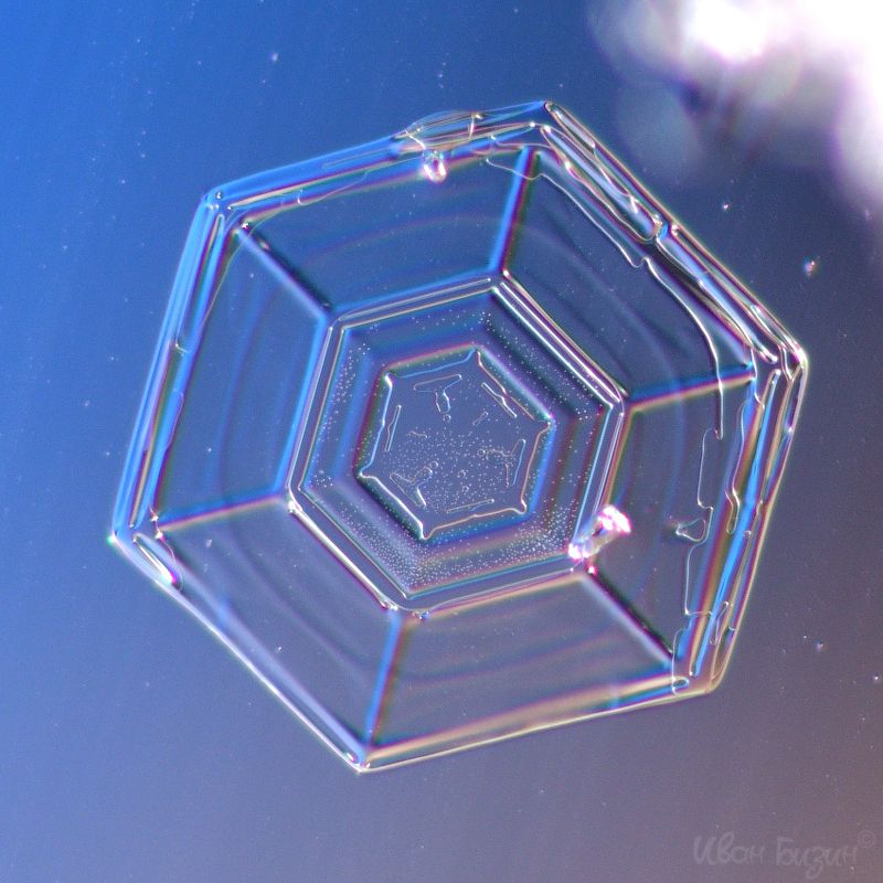 Снежинки фото превью