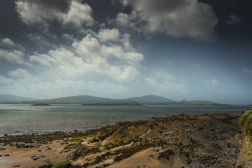 Irish landscape.