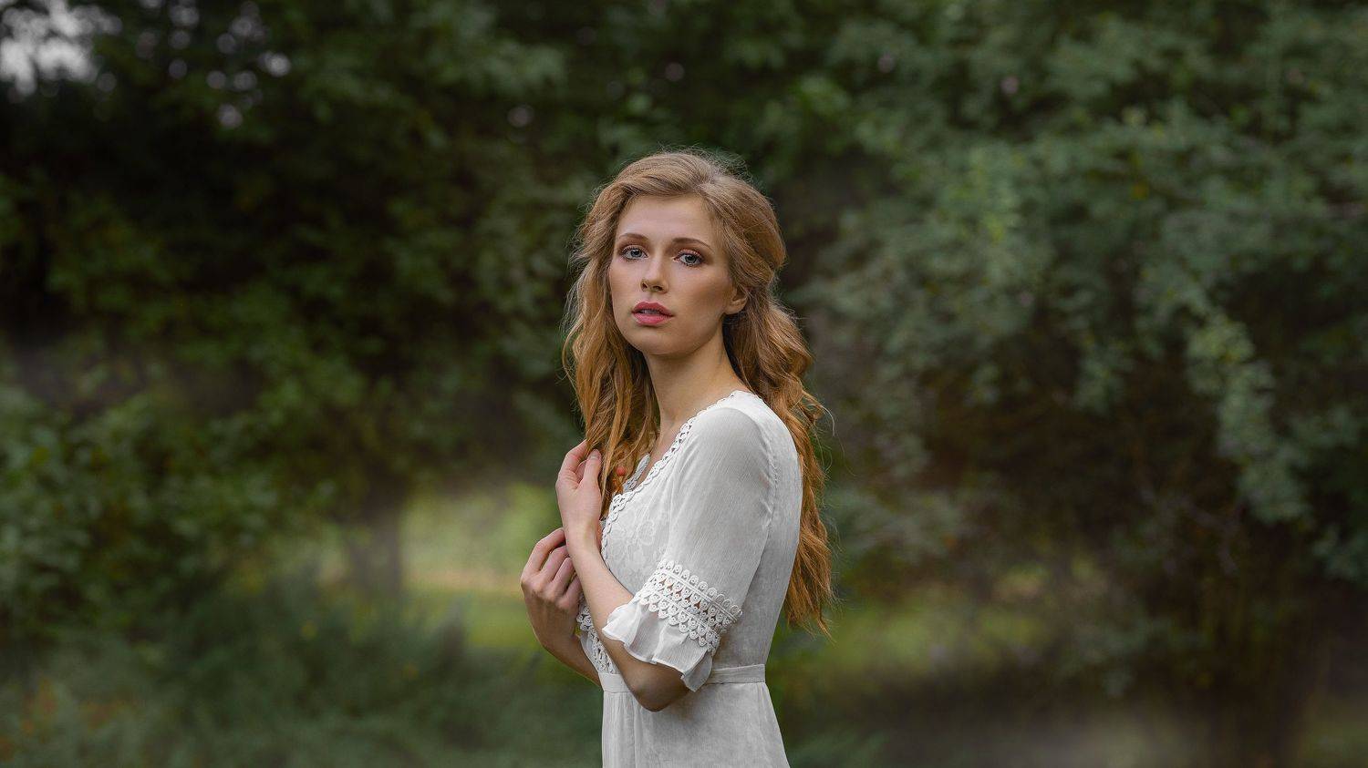 девушка лето красота нежность взгляд страсть, Юрий Захаров