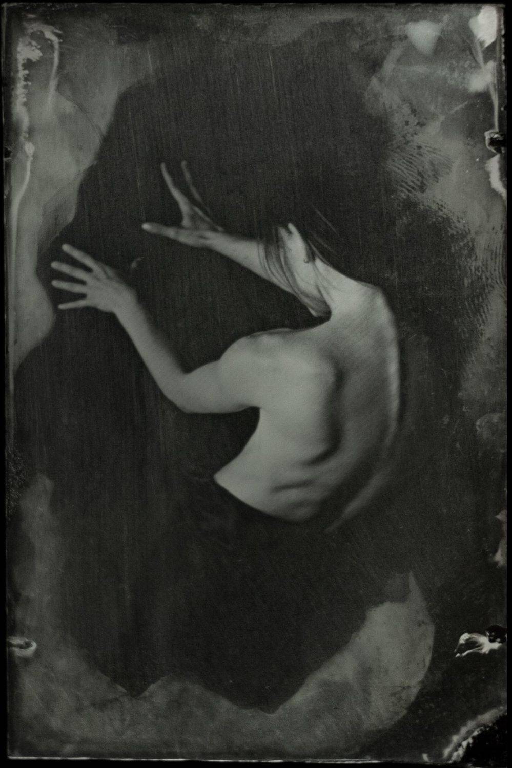 амбротип,  плёнка, средний формат, девушка, большой формат., Сергей Кондрюк