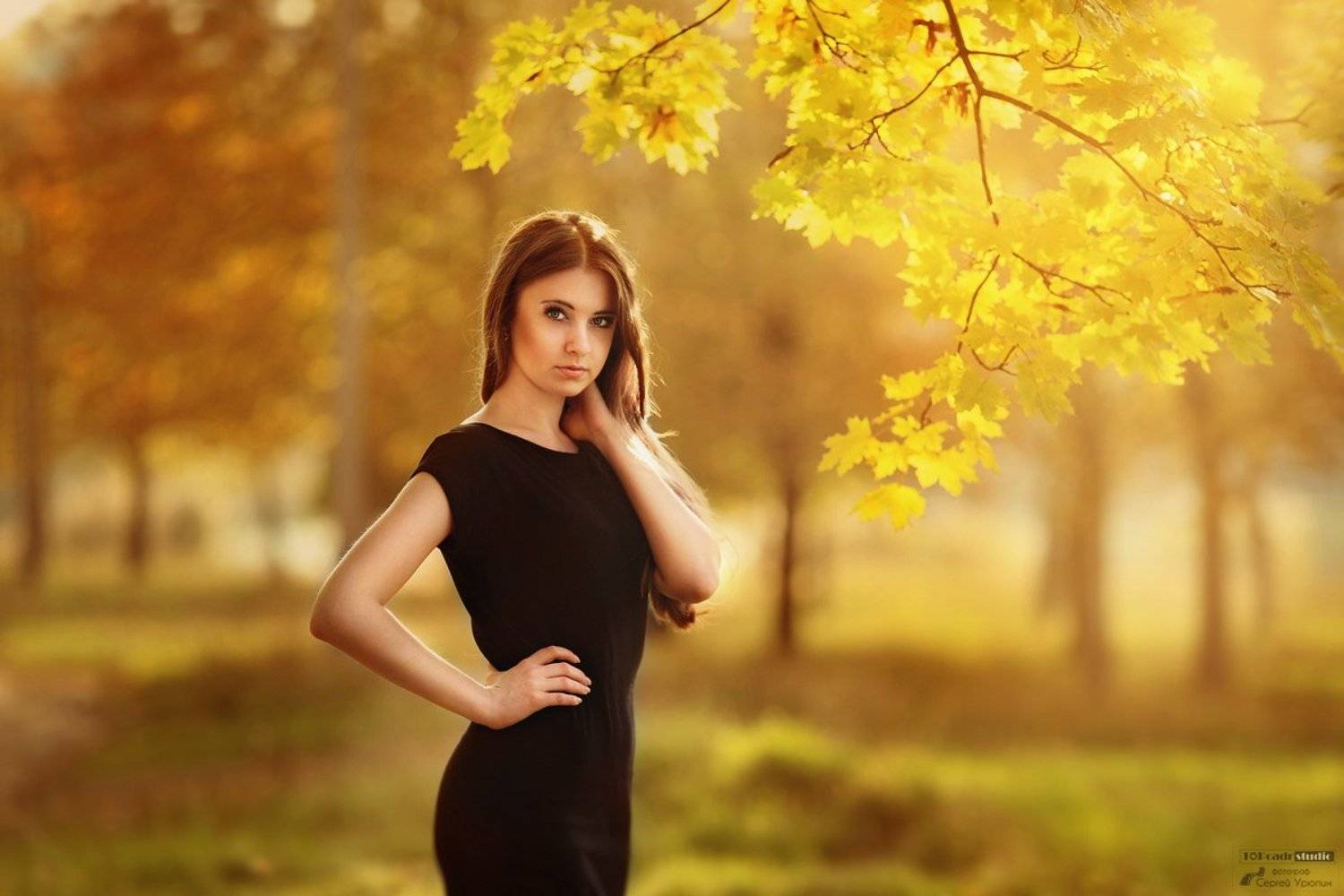 портрет, девушка, теплые дни, фотосессия, фотограф в донецке, Сергей Урюпин