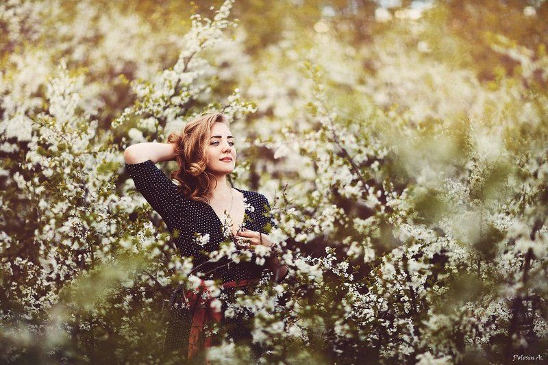 В саду фото превью