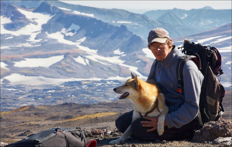 Гид и его проводник :) фото превью