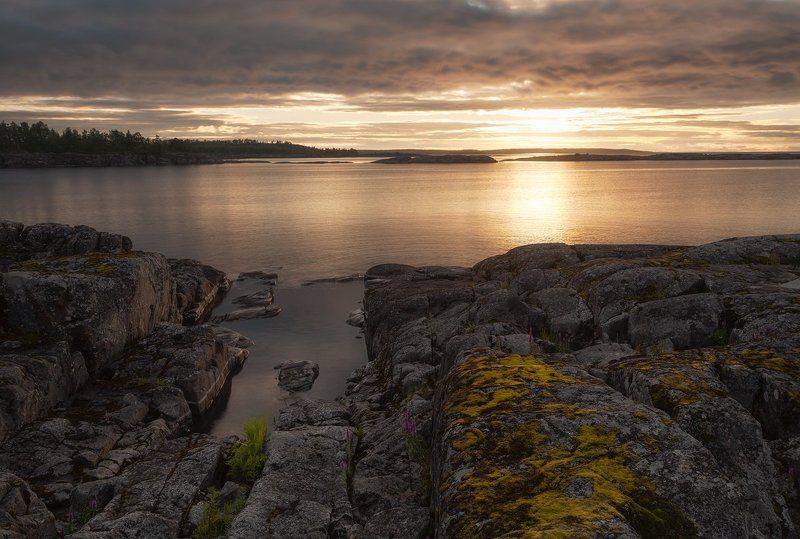 Теплое ладожское утро фото превью