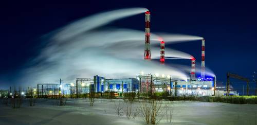 Четыре трубы и ветер...