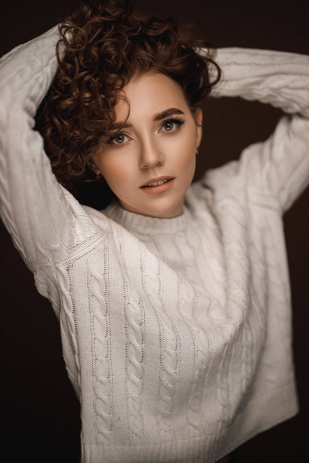 девушка, модель, портрет, фотосессия, студия, макияж, гламур, girl, model, modeling, young, portrait, make-up, творческий портрет, женский портрет, woman, young woman, glamour, постановка, постановочная фотография, fashion, Владимир Васильев